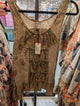Pre-order Jaded gypsy Field of Dreams Tank-Moss