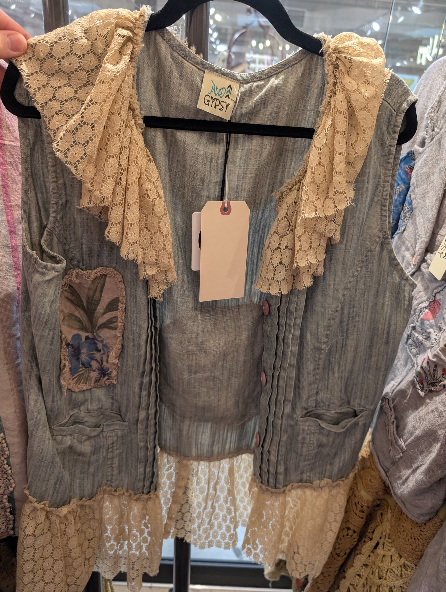 Pre-order Jaded Gypsy Vintage Whispers Top