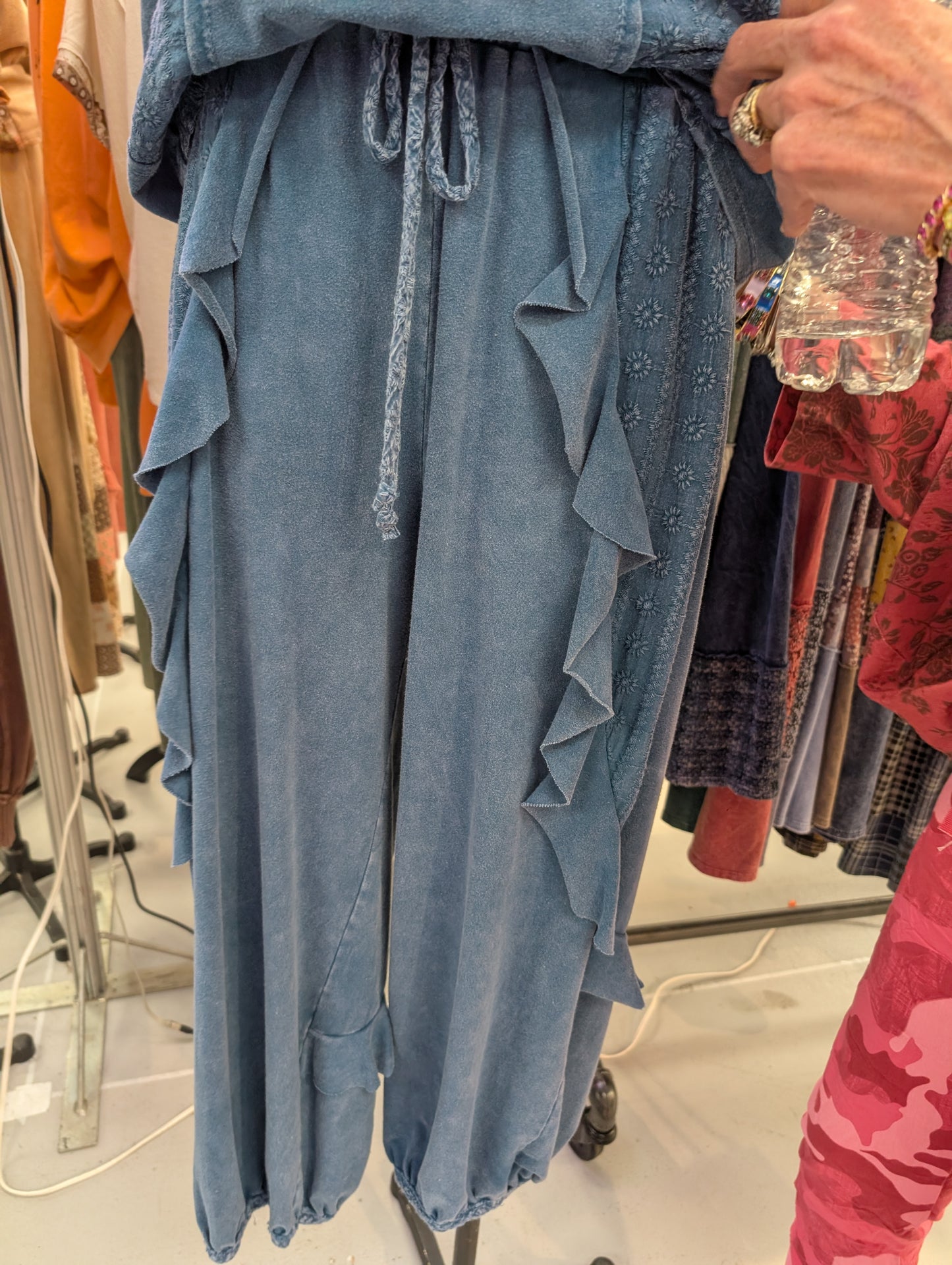 Pre-order Jher HP7479 Slate Blue  Pants
