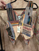 Cash and Carry Jaded Gypsy Balinese Walks Vest Striped