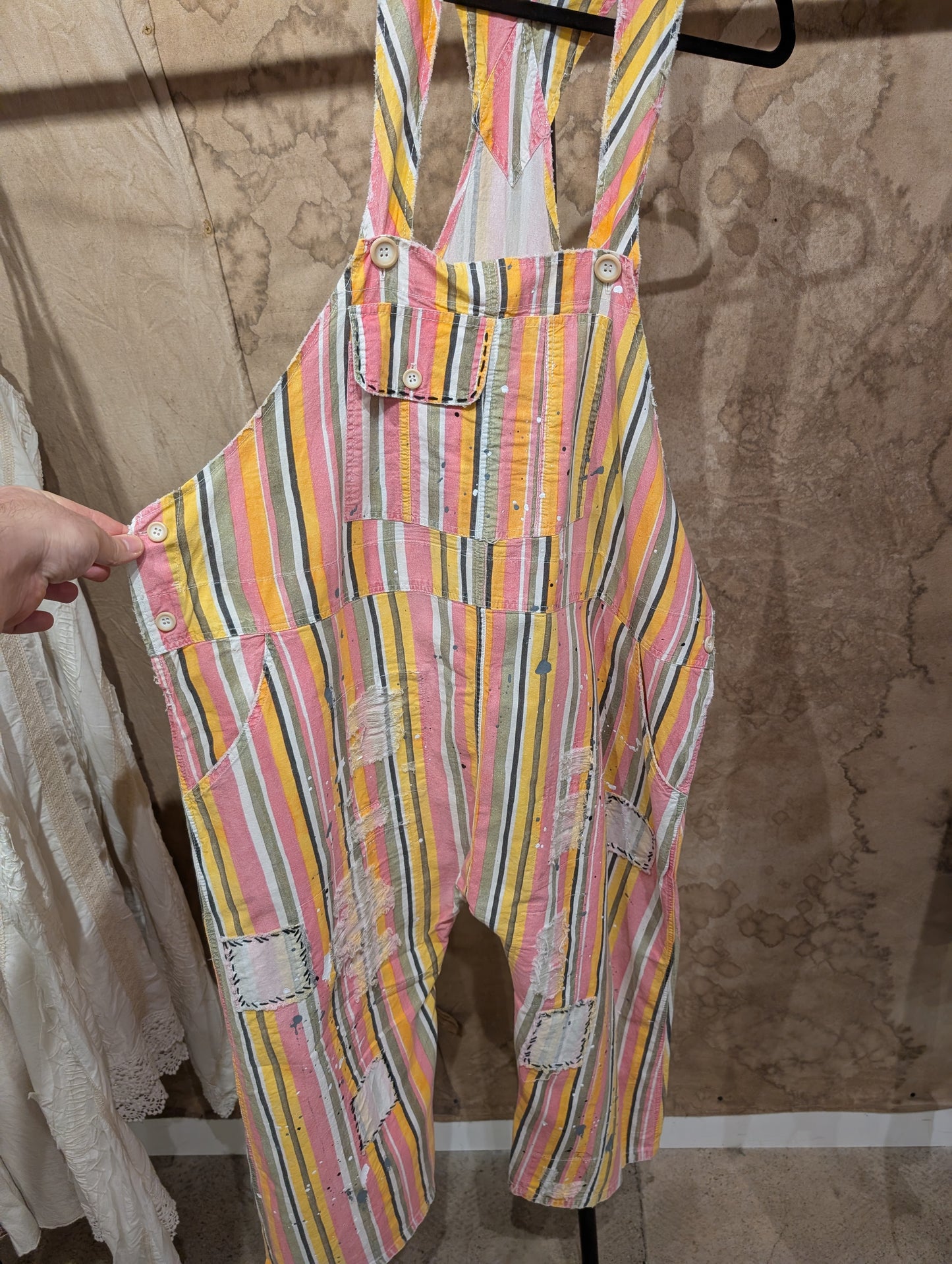 Cash and Carry Jaded Gypsy Endless Travels Overalls