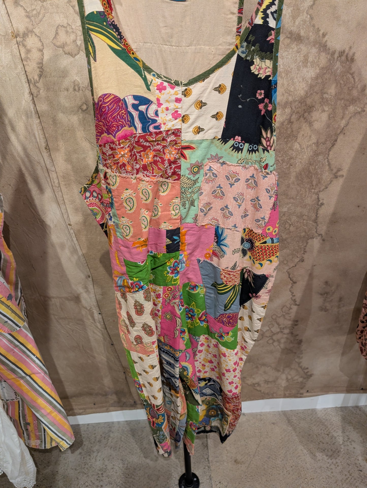 Cash and Carry Patchwork Garden Overalls