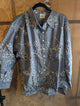 Cash and Carry Jaded Gypsy Blue Gardens Top