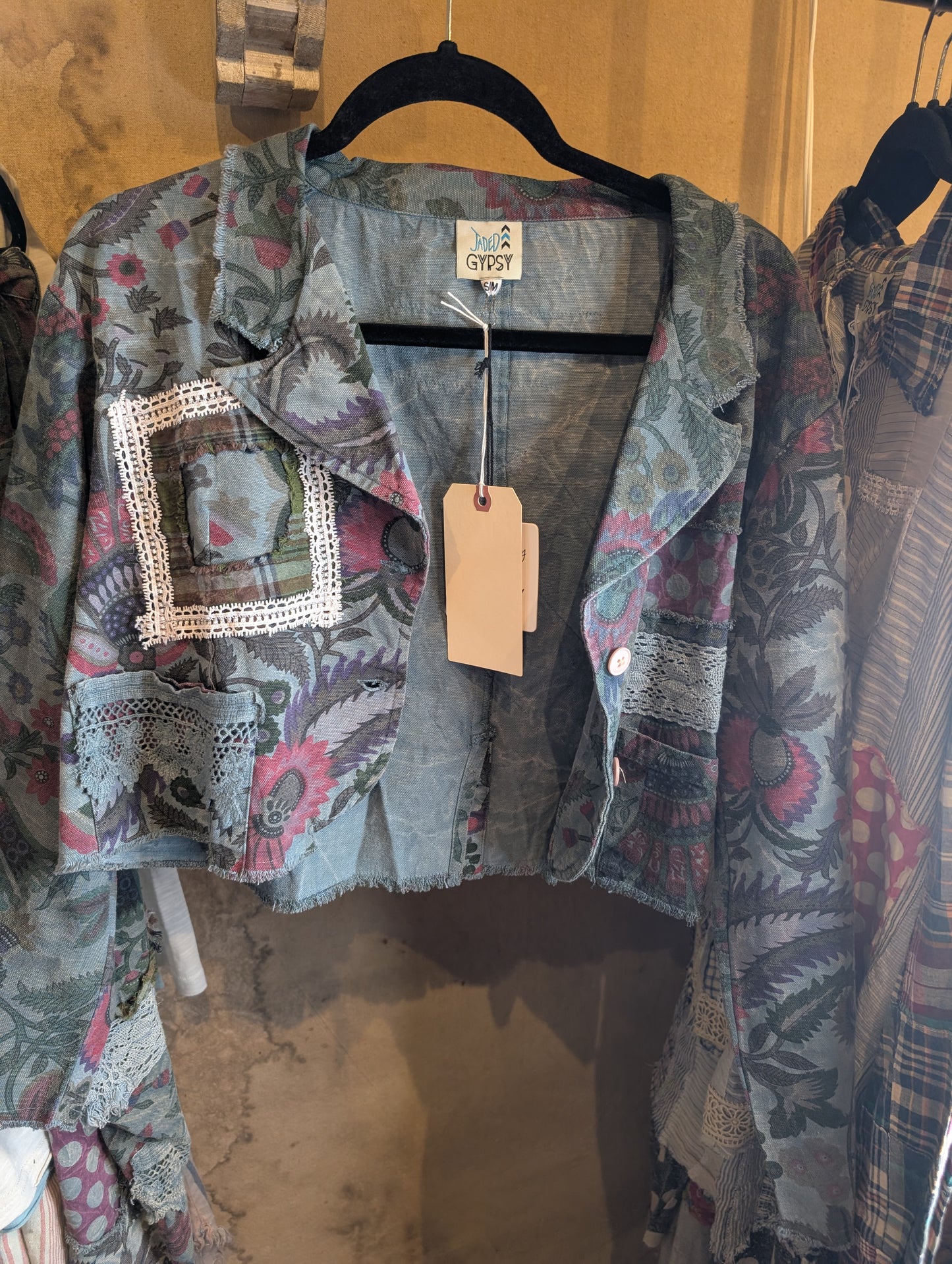 Pre-Order Jaded Gypsy Painted Clover Jacket