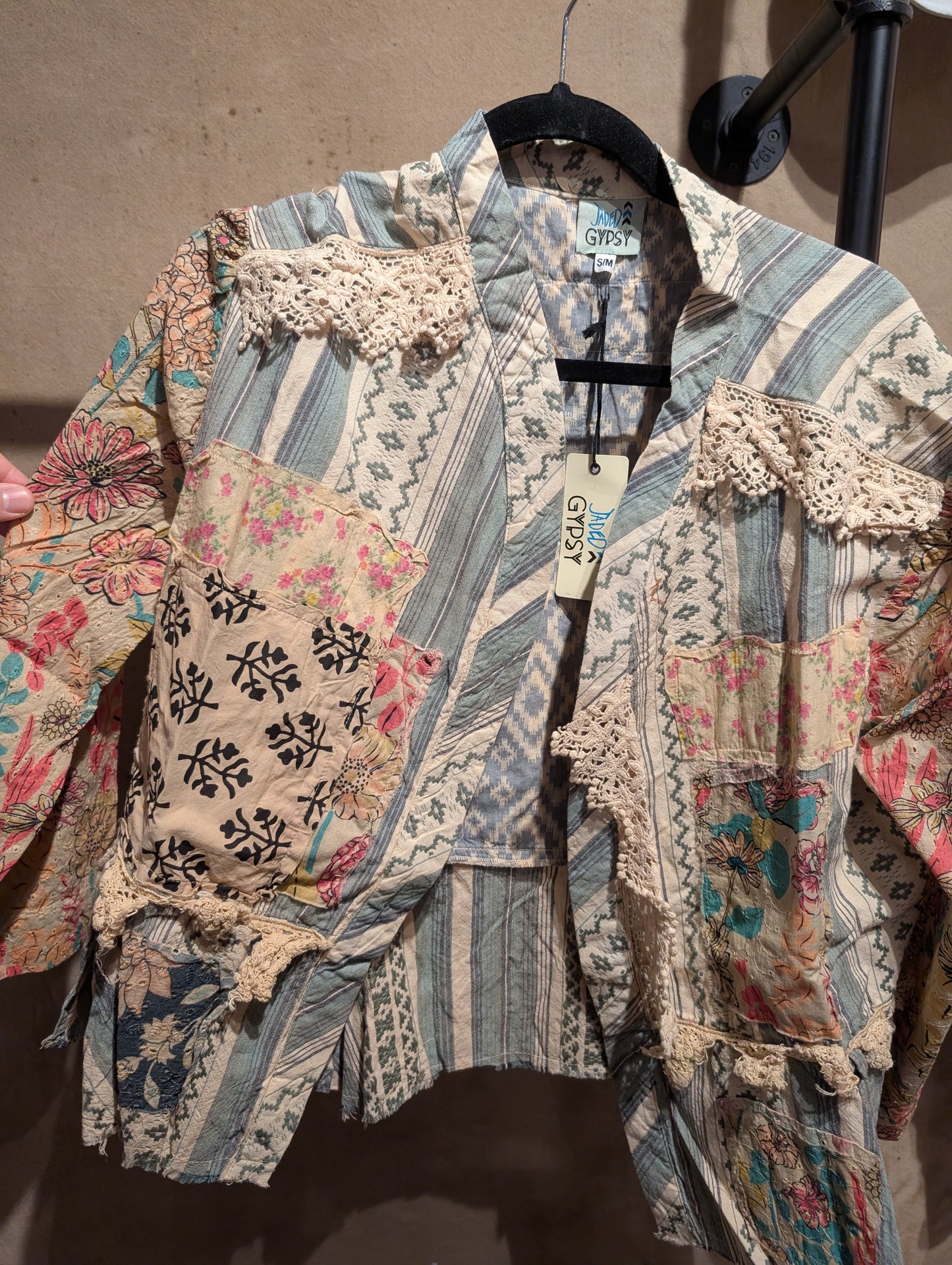 Cash and Carry Jaded Gypsy Botanical Jacket