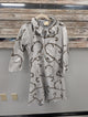 Pre Order Paper Lace PLG-218J silver grey vine embroidered button-front jacket dress with ruffle collar