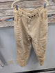 Pre Order Paper Lace PL-G2404P sand distressed moto jogger pants