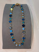 Pre Order Wafa Blue Multi Stone Necklace