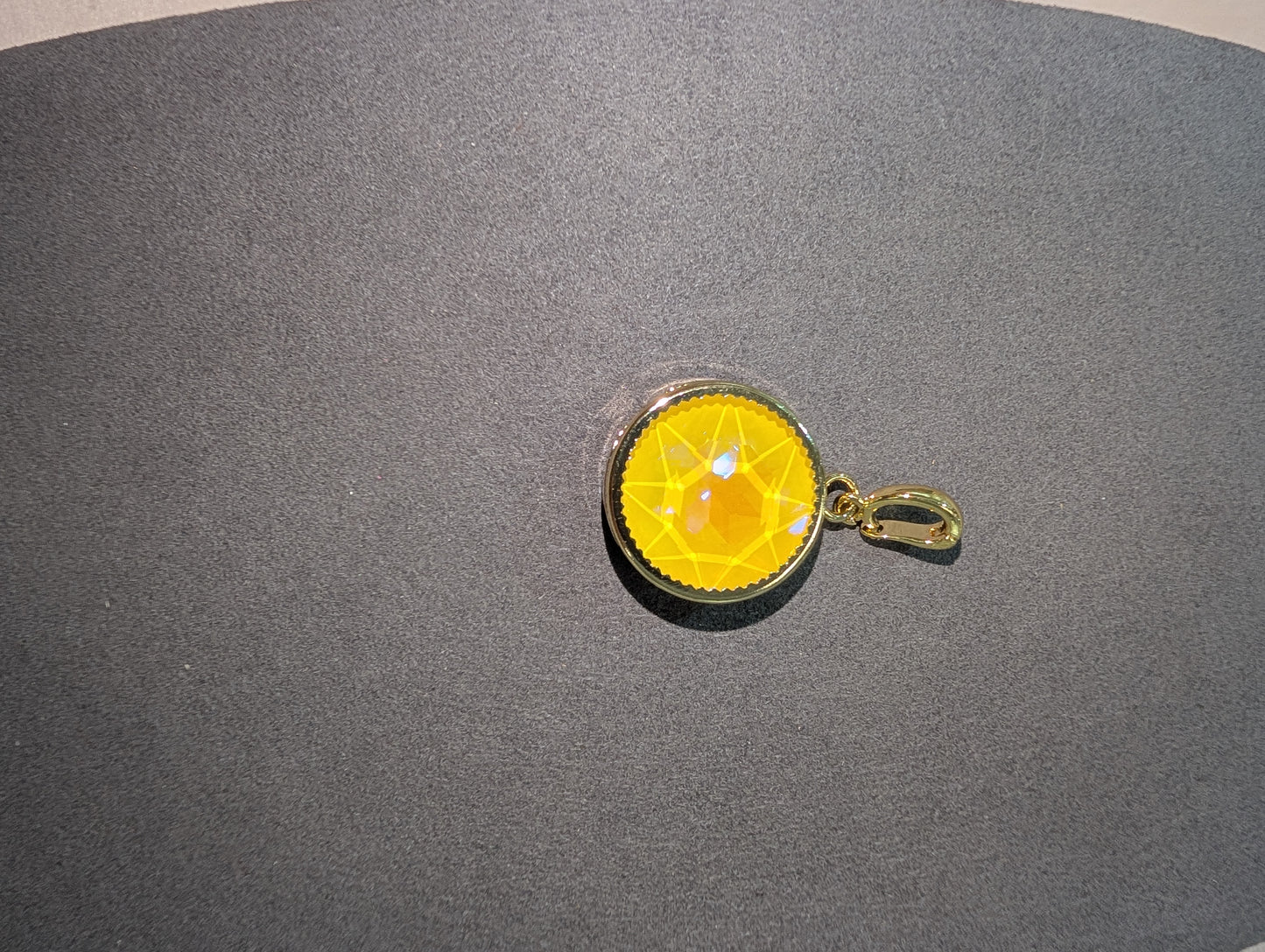 Pre Order Wafa Round Crystal Charm