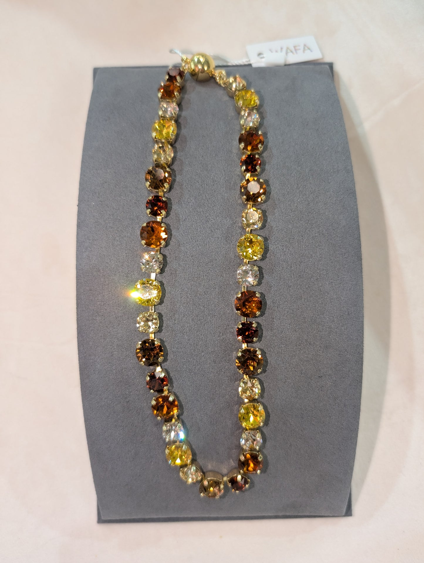 Austrian Crystal Necklace – 17"