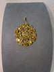 Pre Order Wafa Sun Charm - Citrine Crystal Cluster Pendant