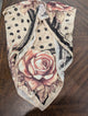 Pre-Order A Rare Bird Vintage Rose Polka Dot Scarf