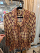 Pre Order Jaded Gypsy Tattered Keepsake Top - Plum
