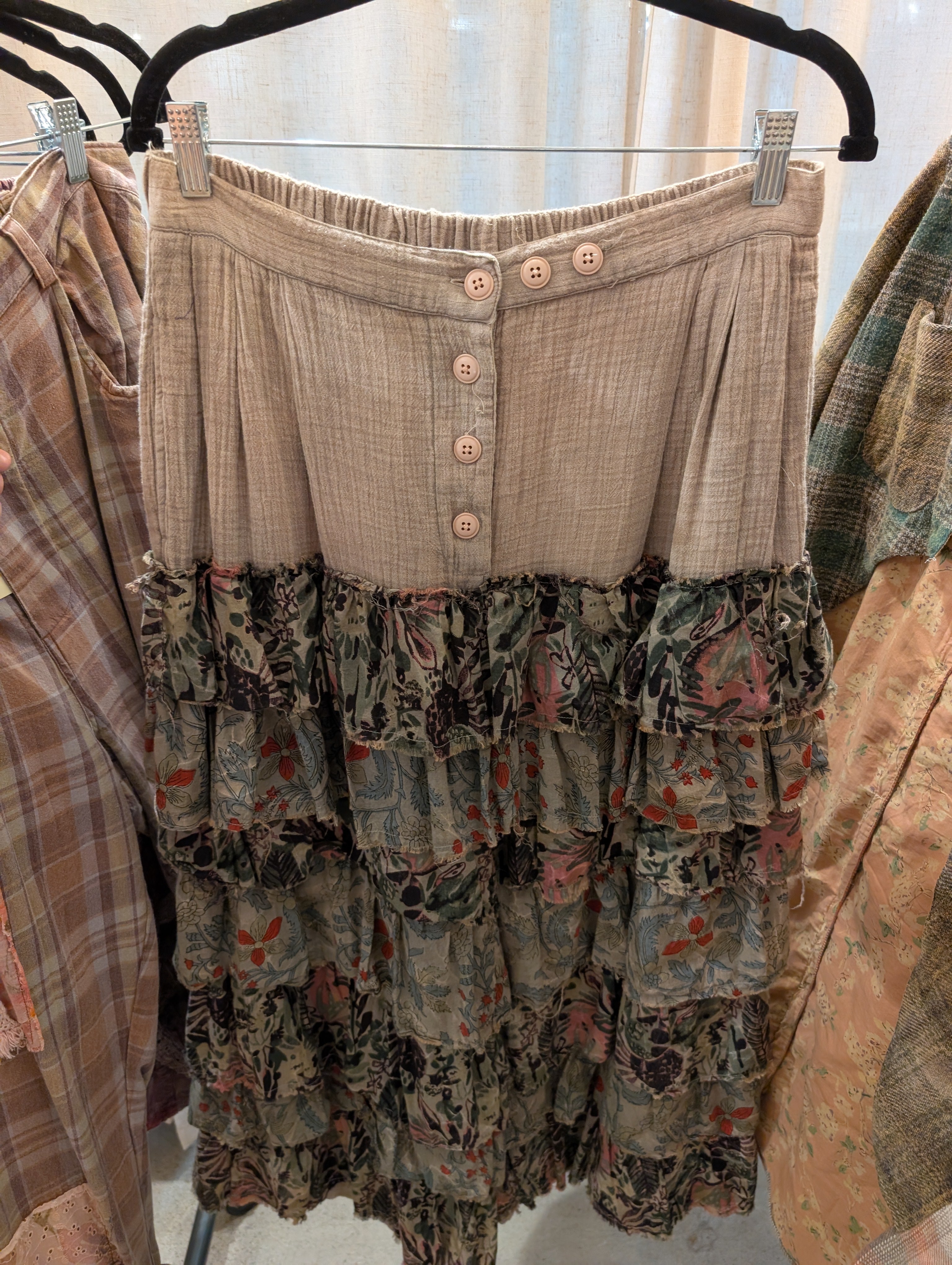 Pre Order Jaded Gypsy Forgotten Garden Ruffle Pant