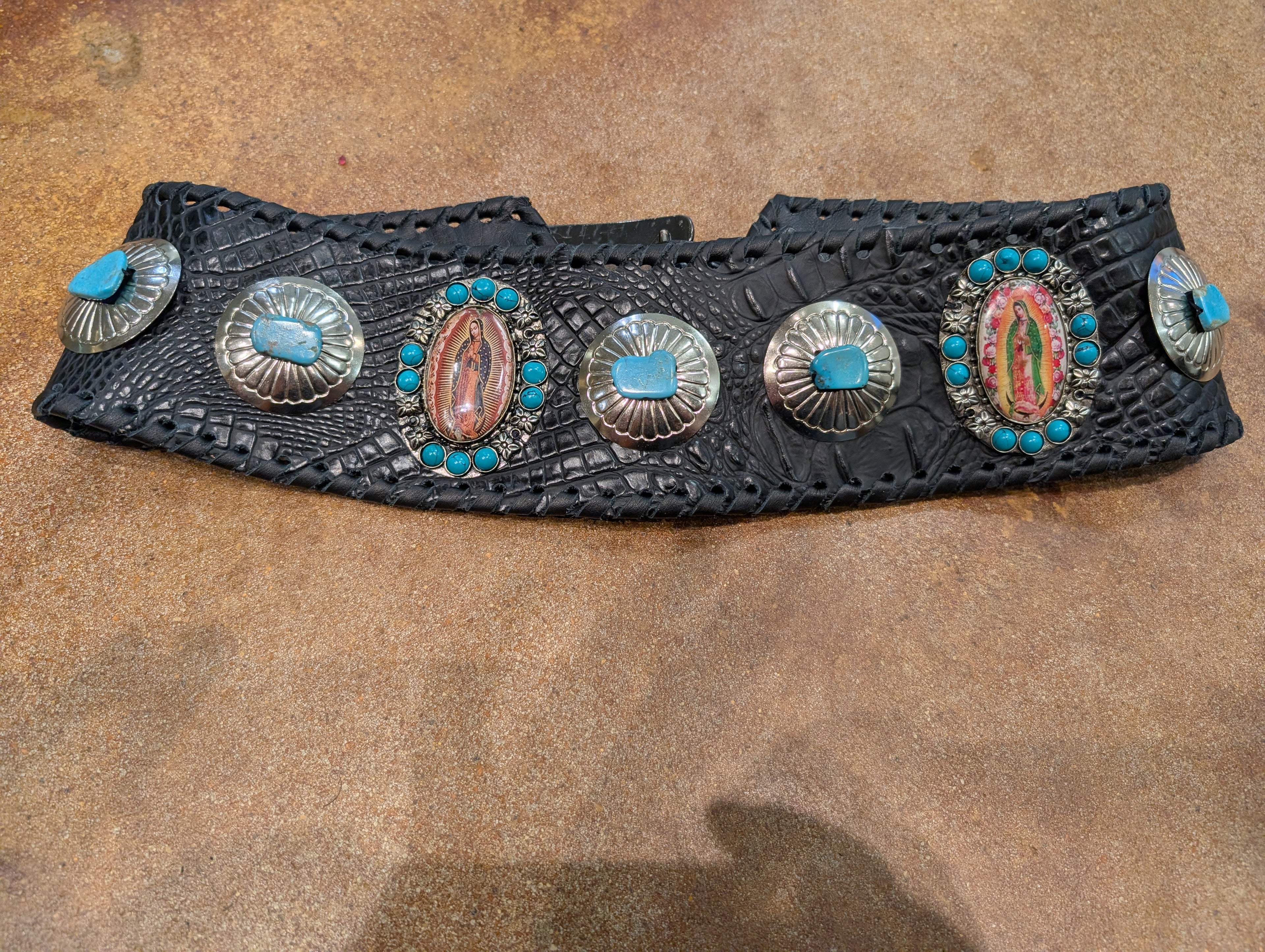 Kurtman Pre-Order — Guadalupe Croc Leather Belt