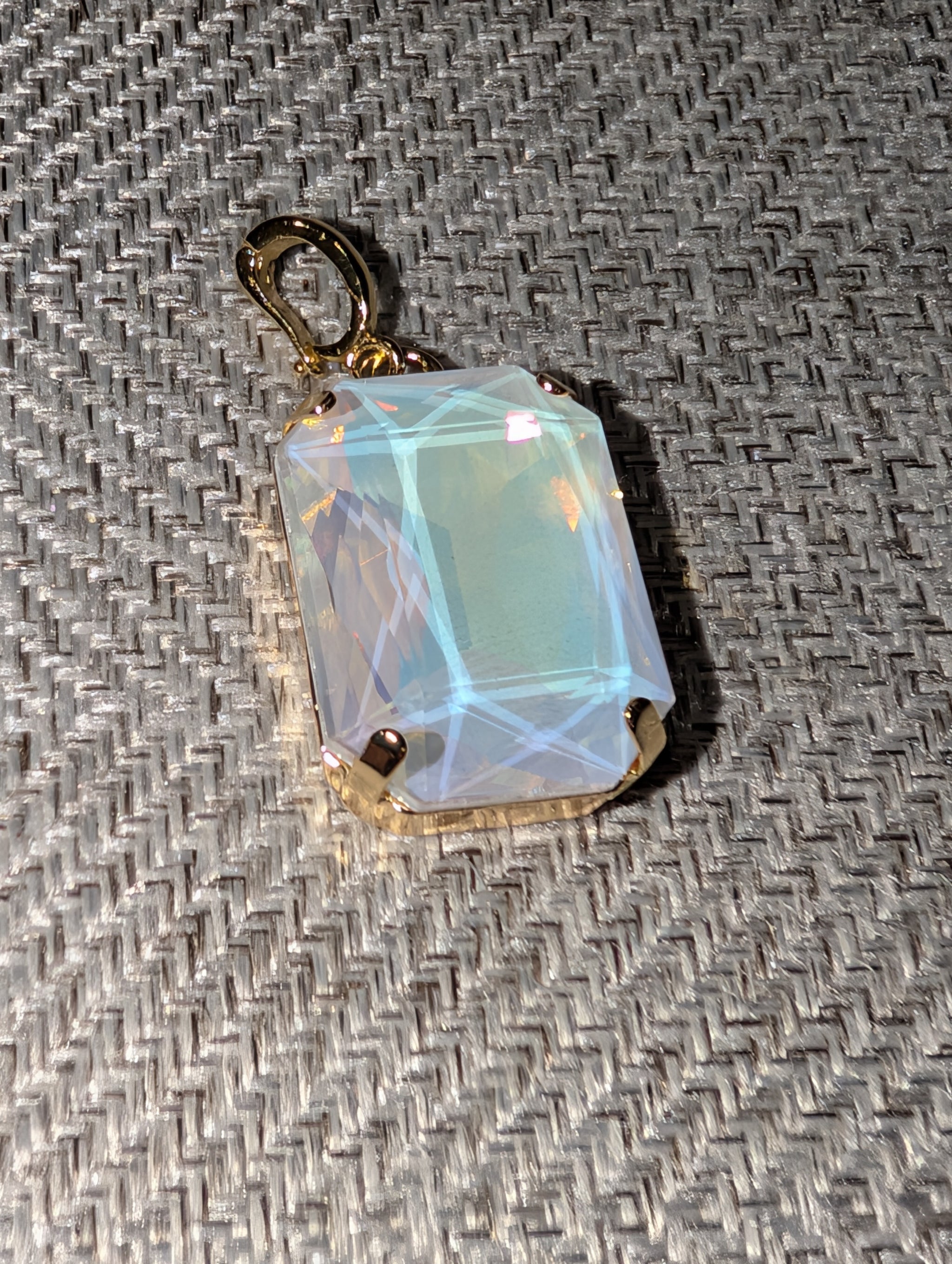 WaFa Large Crystal Charm - Red