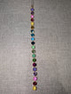 Pre Order WaFa Long Crystal Lariat Necklace — multi rainbow colorway