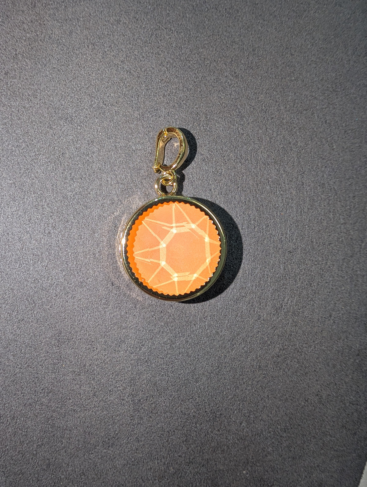 Pre Order Wafa Round Crystal Charm
