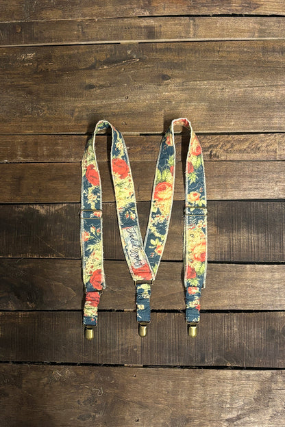 Jaded Gypsy Suspenders - Quilted