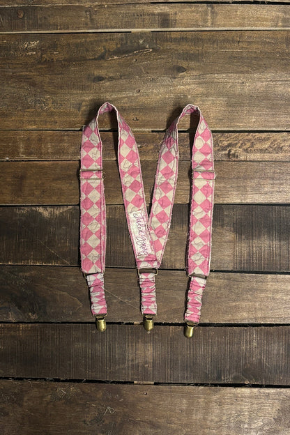 Jaded Gypsy Suspenders - Quilted