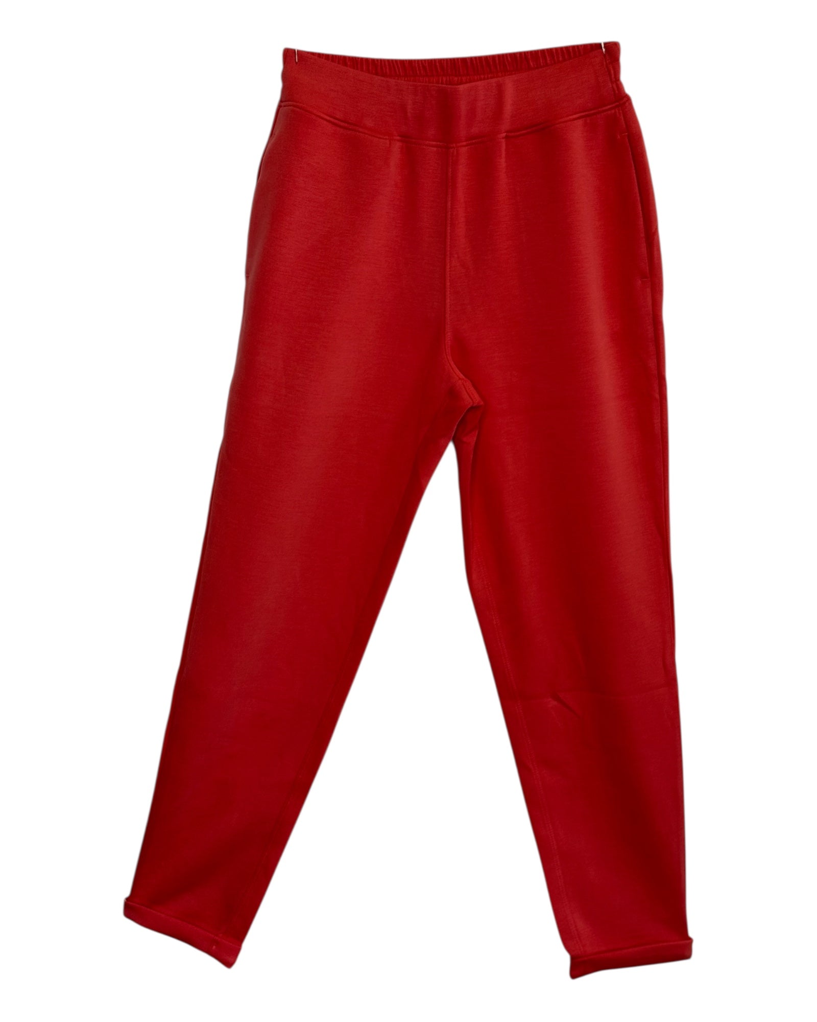 To The Way Red Tappered Pants