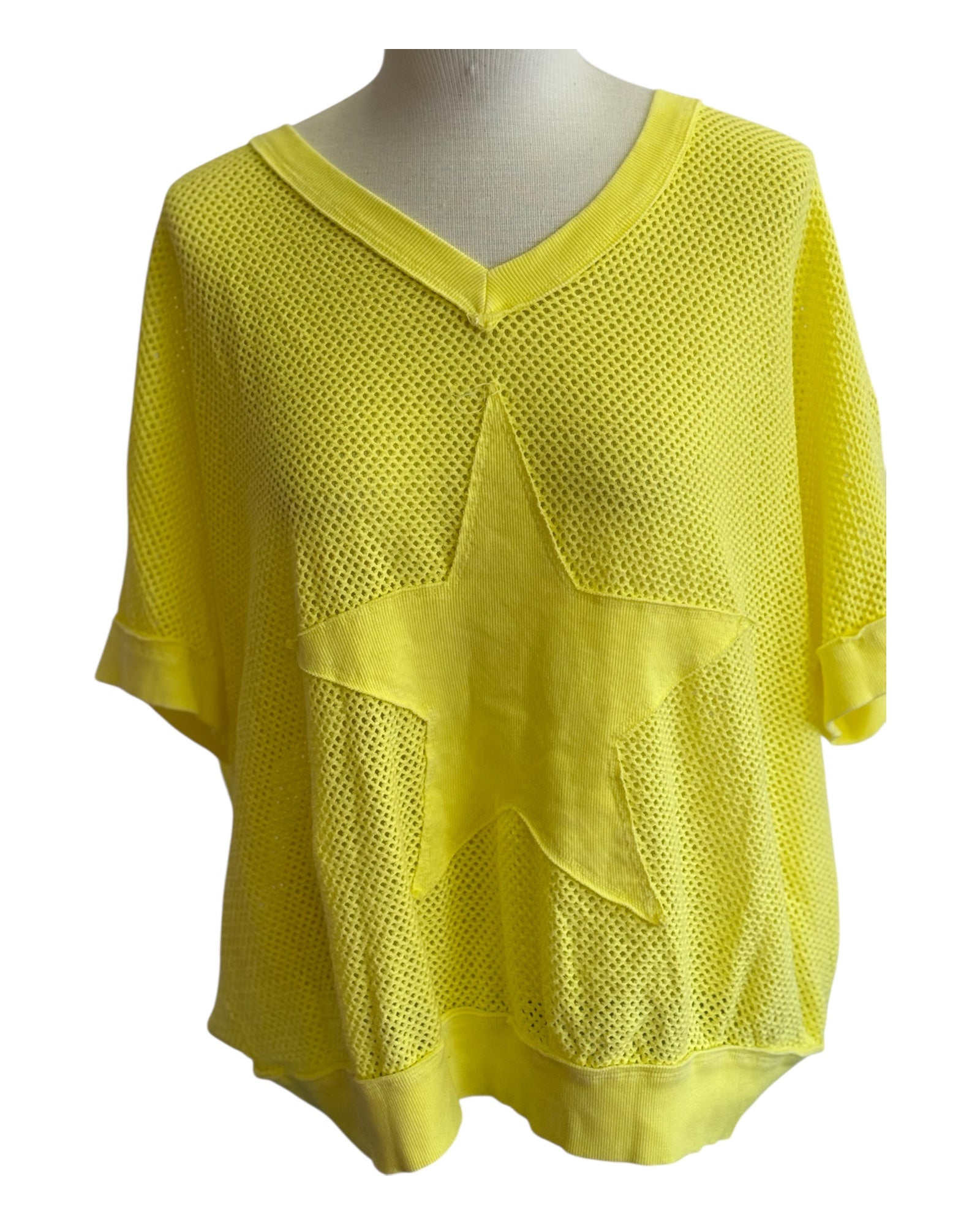 J.Her Mesh Star Top
