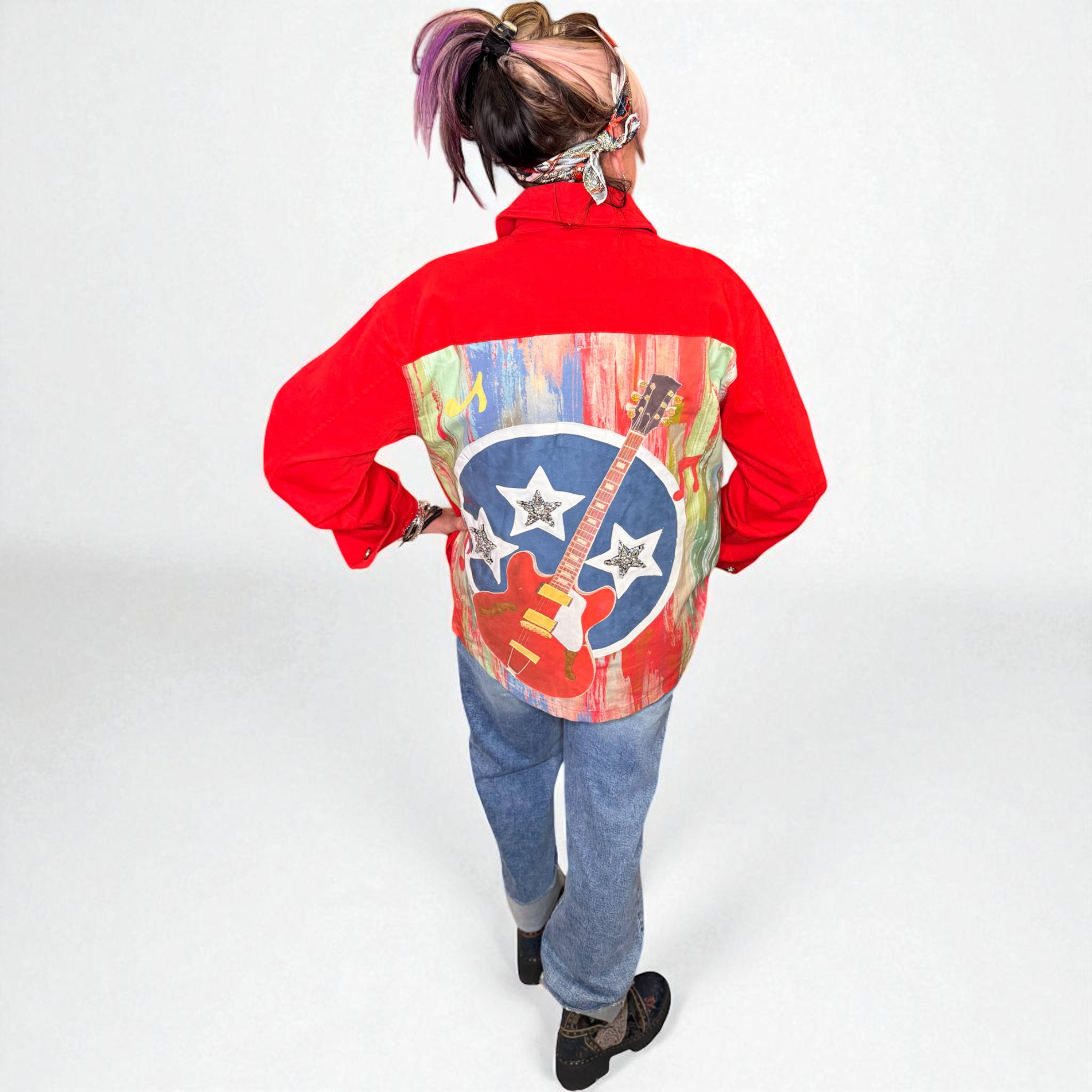 To The Way Red Guitar Jacket