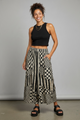 I Love Linen Velvet Check Harem Pant