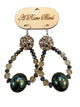 A Rare Bird Teal Enchantment Teardrop Earrings