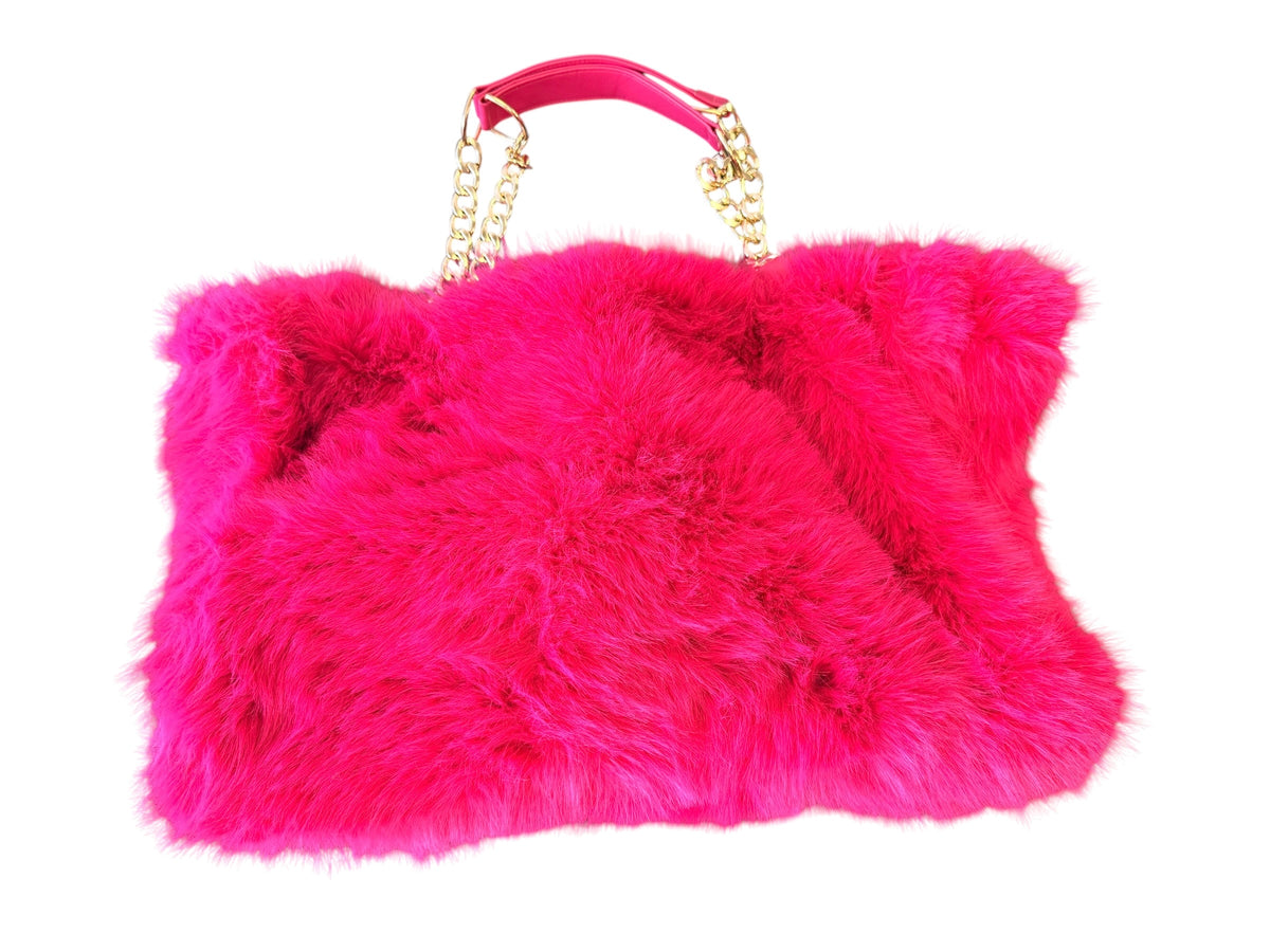 Large Furry Fun Handbags