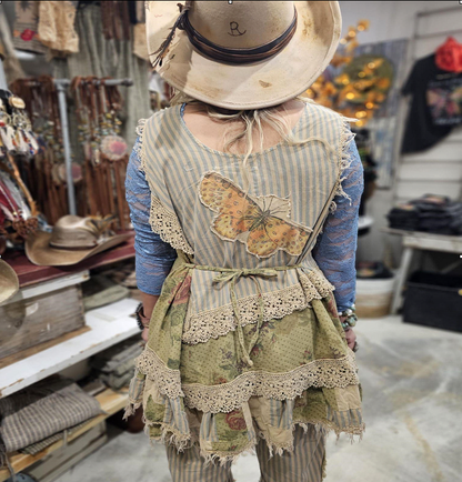 Pre Order A Rare Bird Buteerfly Strip Top