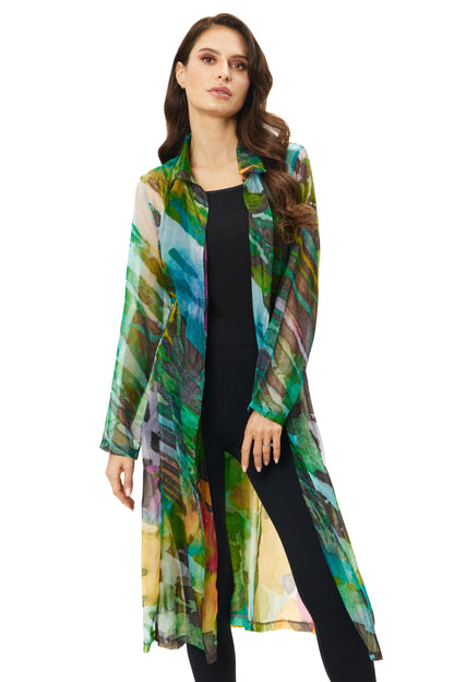 Adore Multi Colored Duster