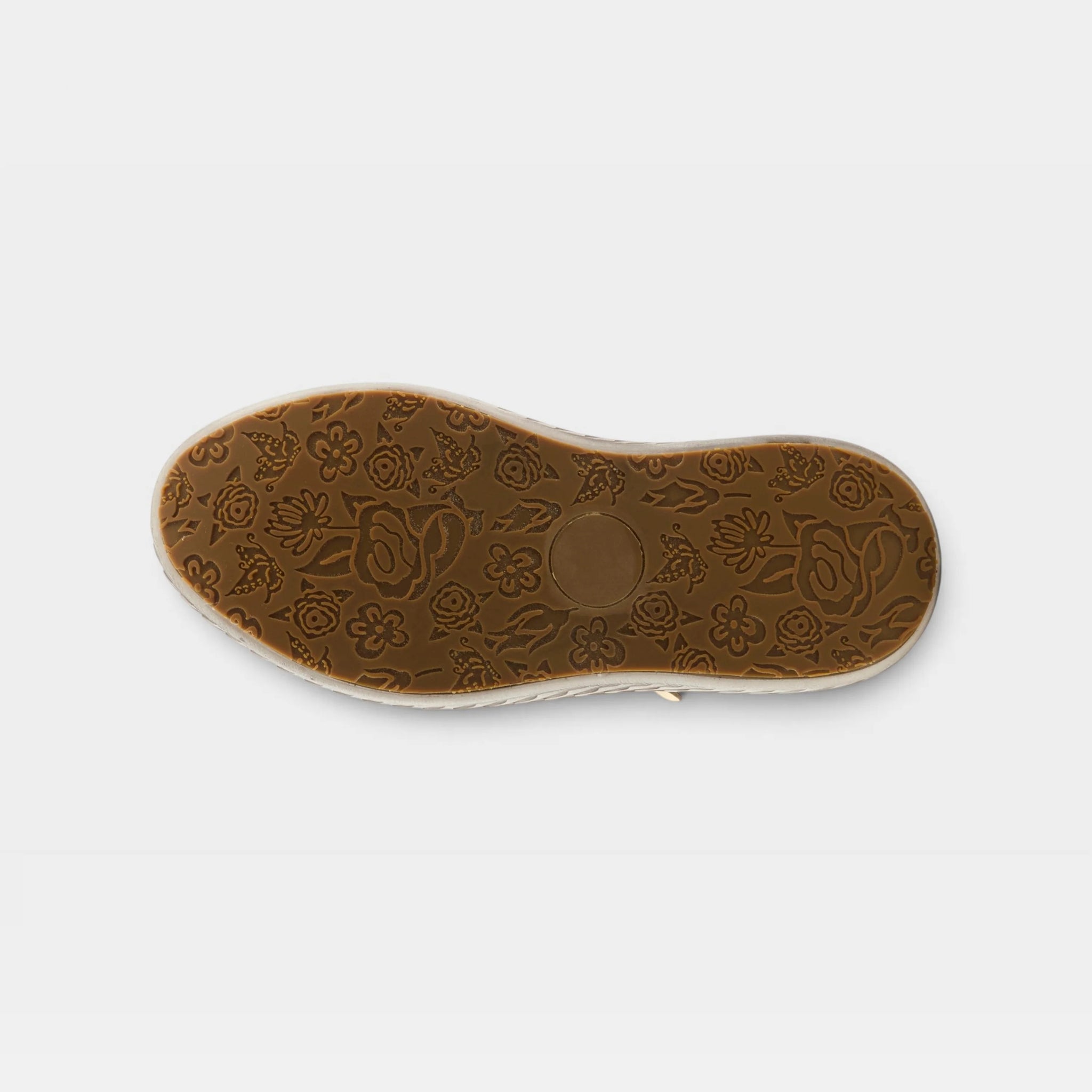 L'Artiste Tiretread navy multi platform sneaker top view
