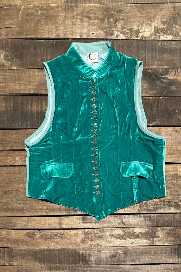 Mesmerized Velvet Vest