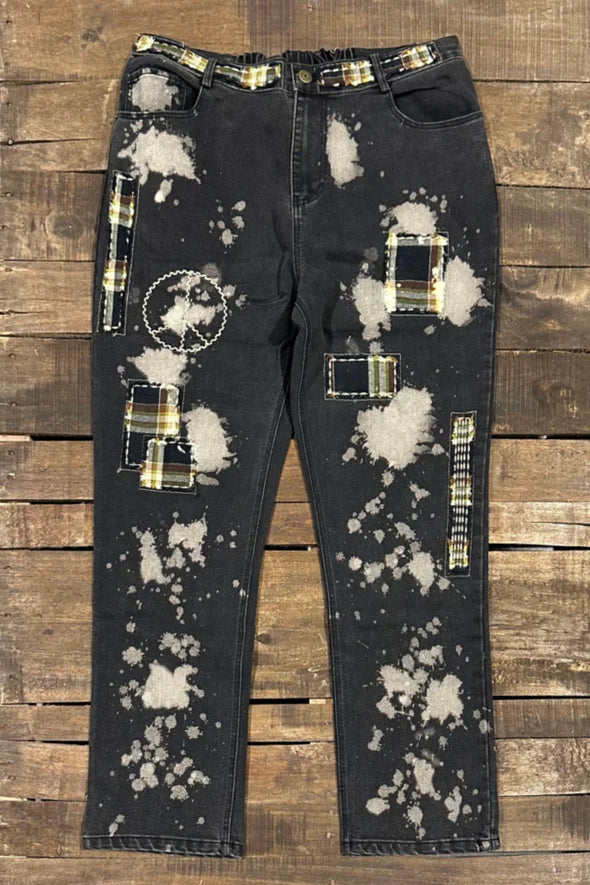 Jaded Gypsy Peaceful Walks Jeans