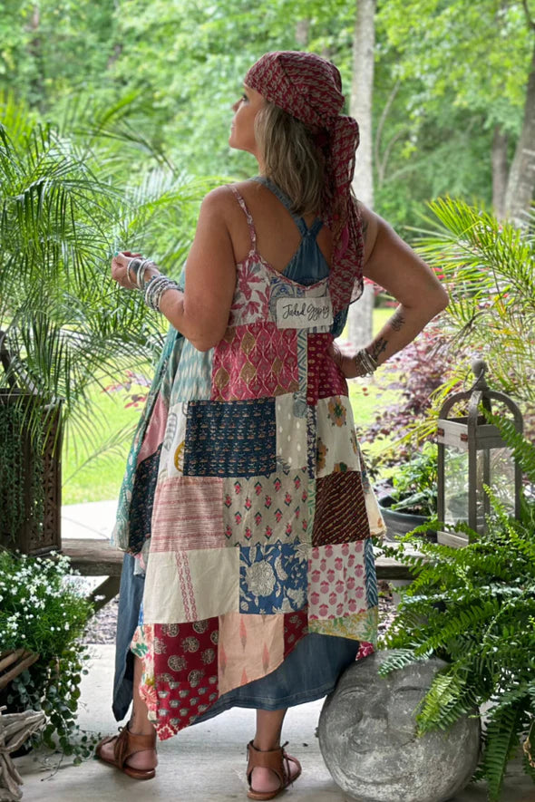 Jaded Gypsy Patchwork Sunrise Dress