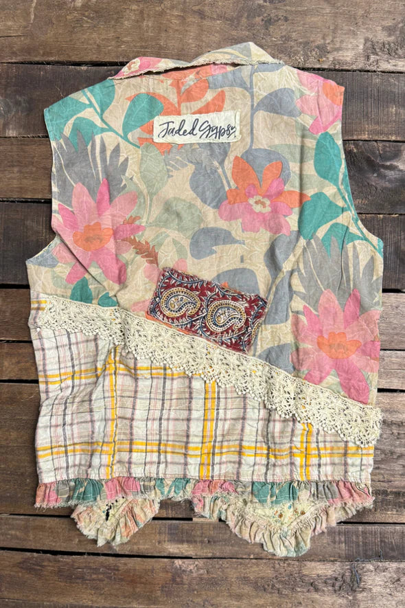 Jaded Gypsy Falling Petals Vest