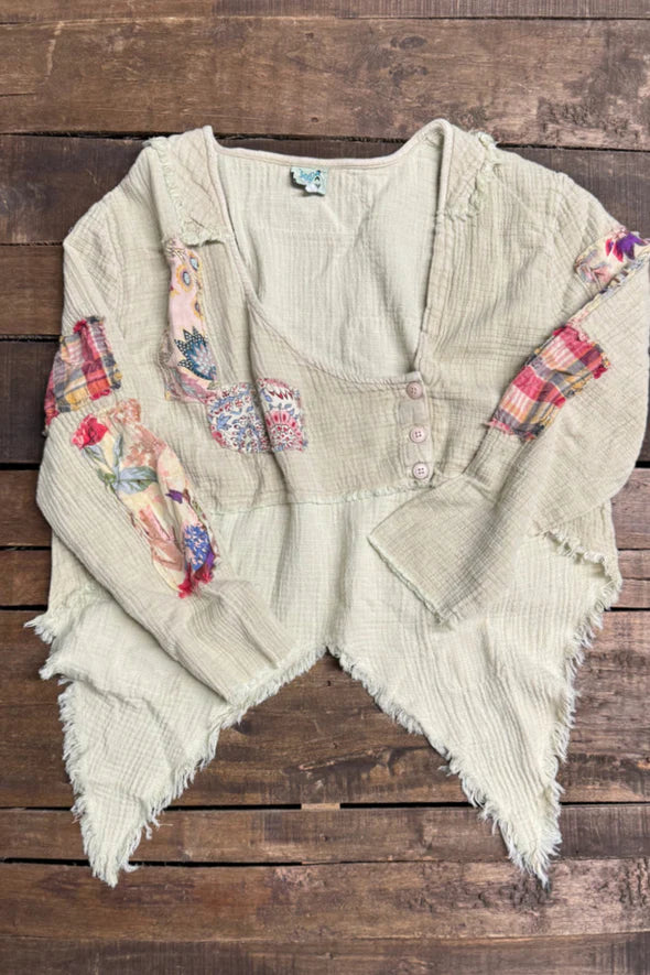 Jaded Gypsy Splitting Ways Jacket - Taupe