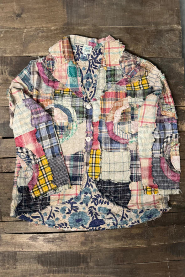 Jaded Gypsy Circle Around Jacket - Sky