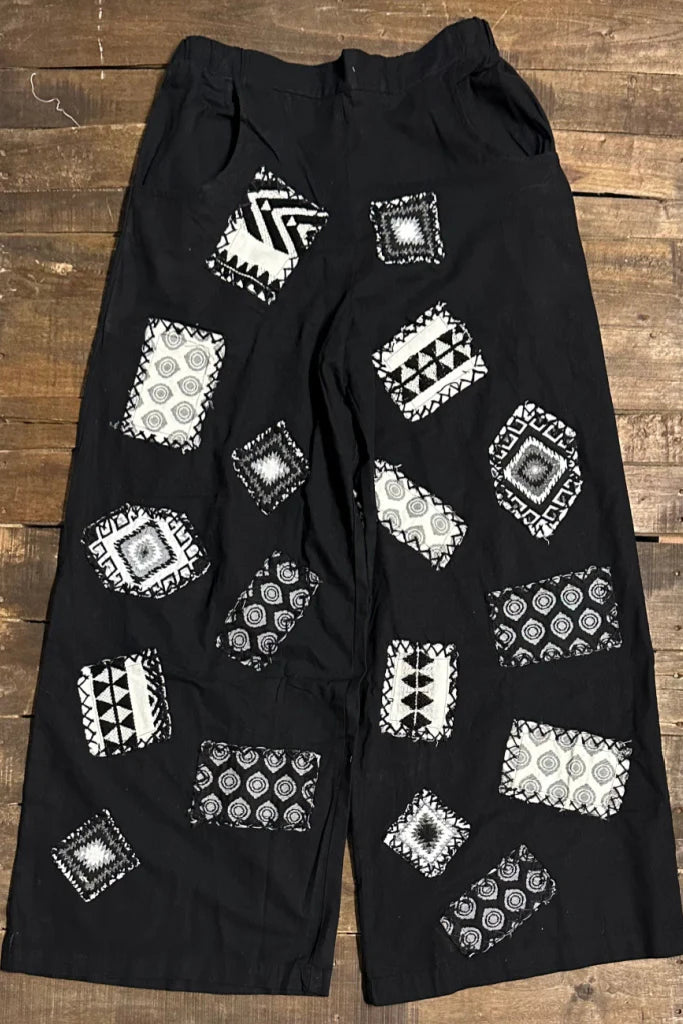 Jaded Gypsy The Pieces Fit Pants Aztec