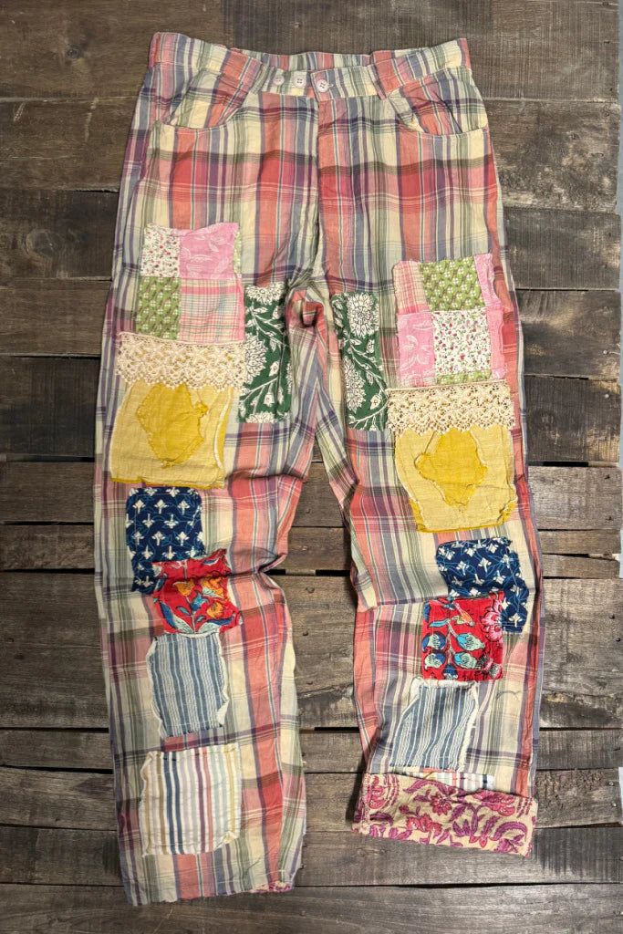 Jaded Gypsy Traveling On Pants - Patched Up