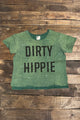 Jaded Gypsy Dirty Hippie Tee - Vintage Emerald