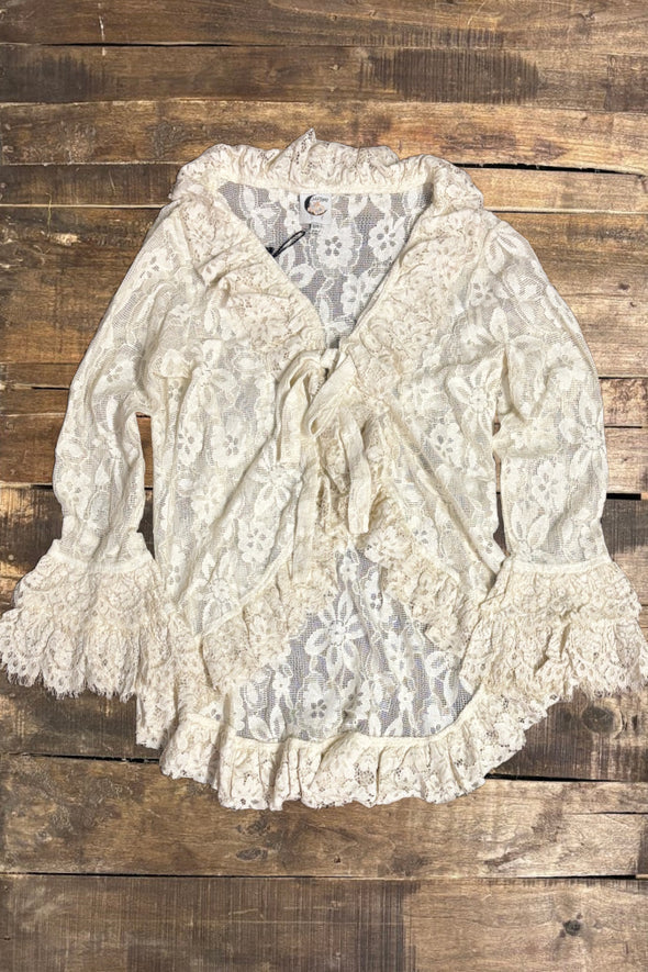 Jaded Gypsy Grace Moves Jacket -Tea Stain-