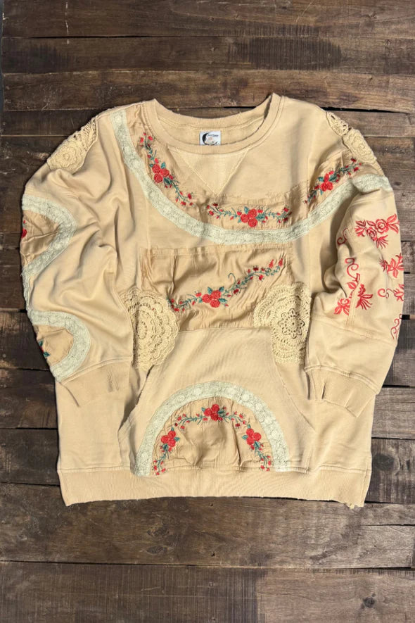 Jaded Gypsy Cloud Dancer sweatshirt