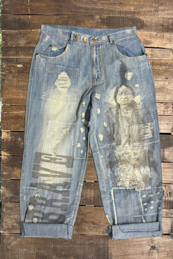 Jaded Gypsy Peace and Love -Brave Heart Jeans