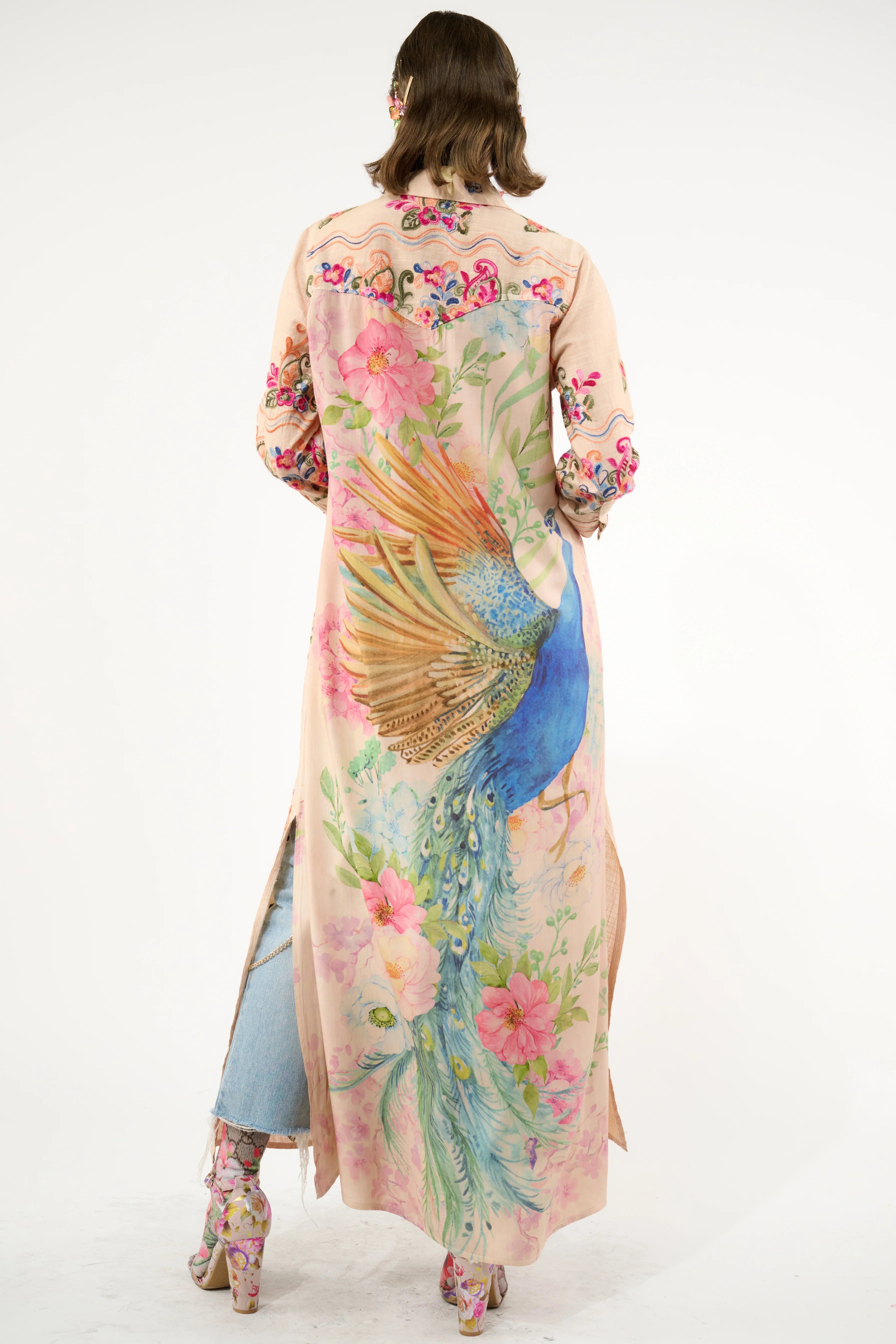 Aratta Beauty Mark Maxi Duster