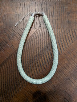 Alice from Dallas Stardust Tube Necklace in Mint