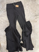 A Rare Bird Black Ruffle Leggings