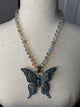 Alice Crystal Butterfly Pendant Necklace