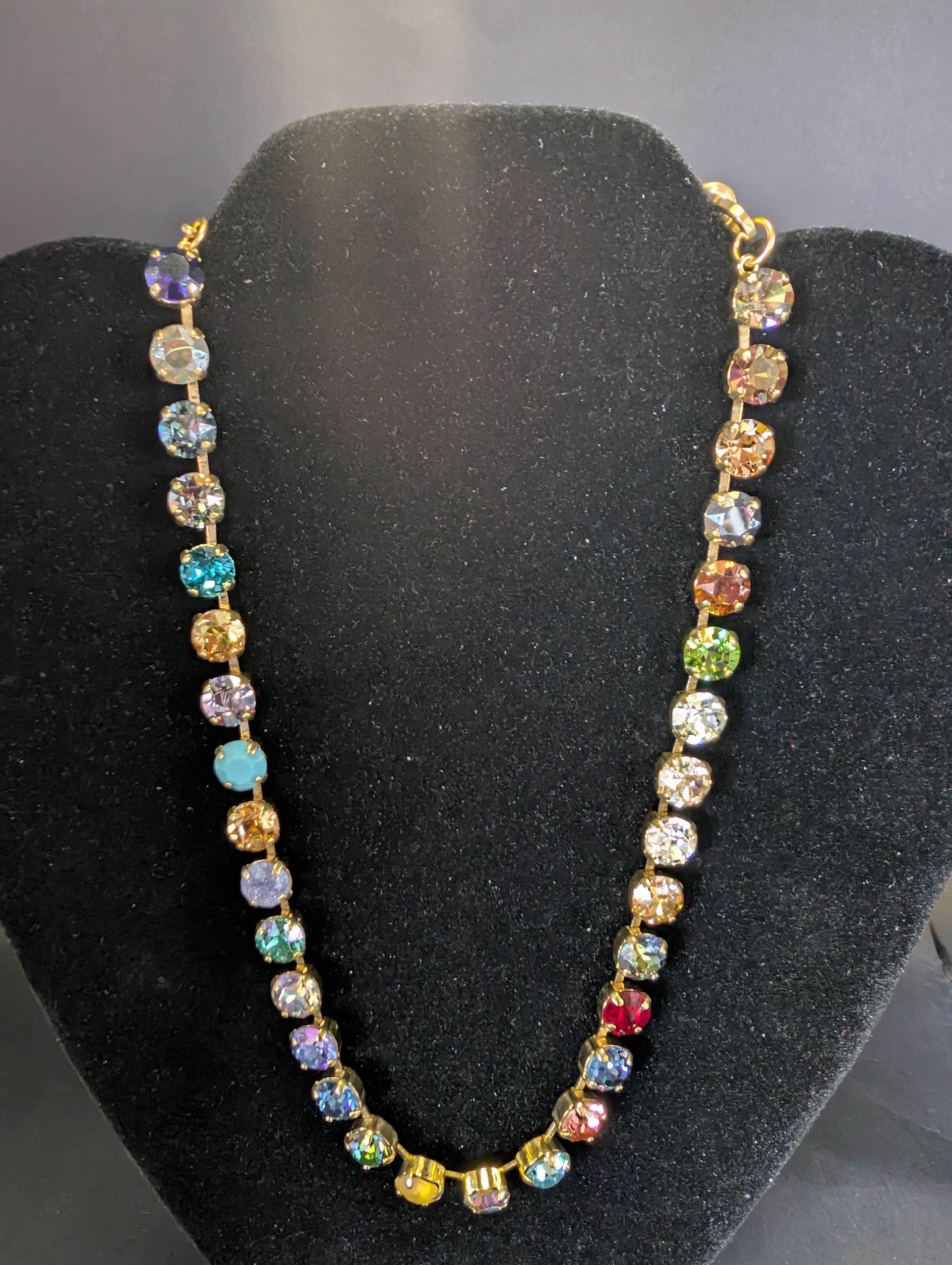 Tova Multi Color Collar Necklace